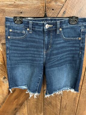 American Eagle Dark Wash The Dream Shorts